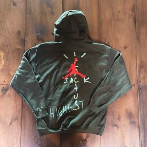 Cactus jack hoodie Travis Scott ye essentials highest in the room anti social